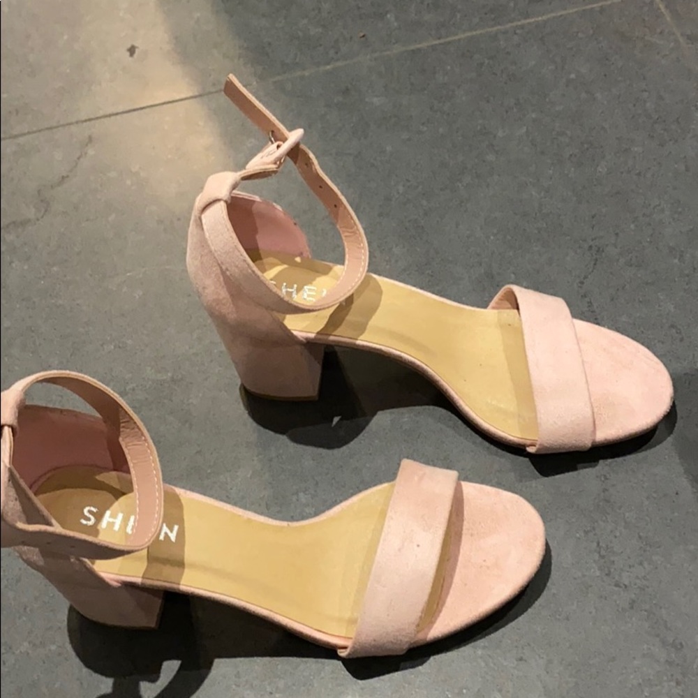 Shein blush wedges